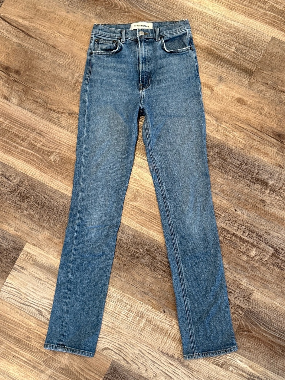 Reformation Liza High Straight Jeans Size 26